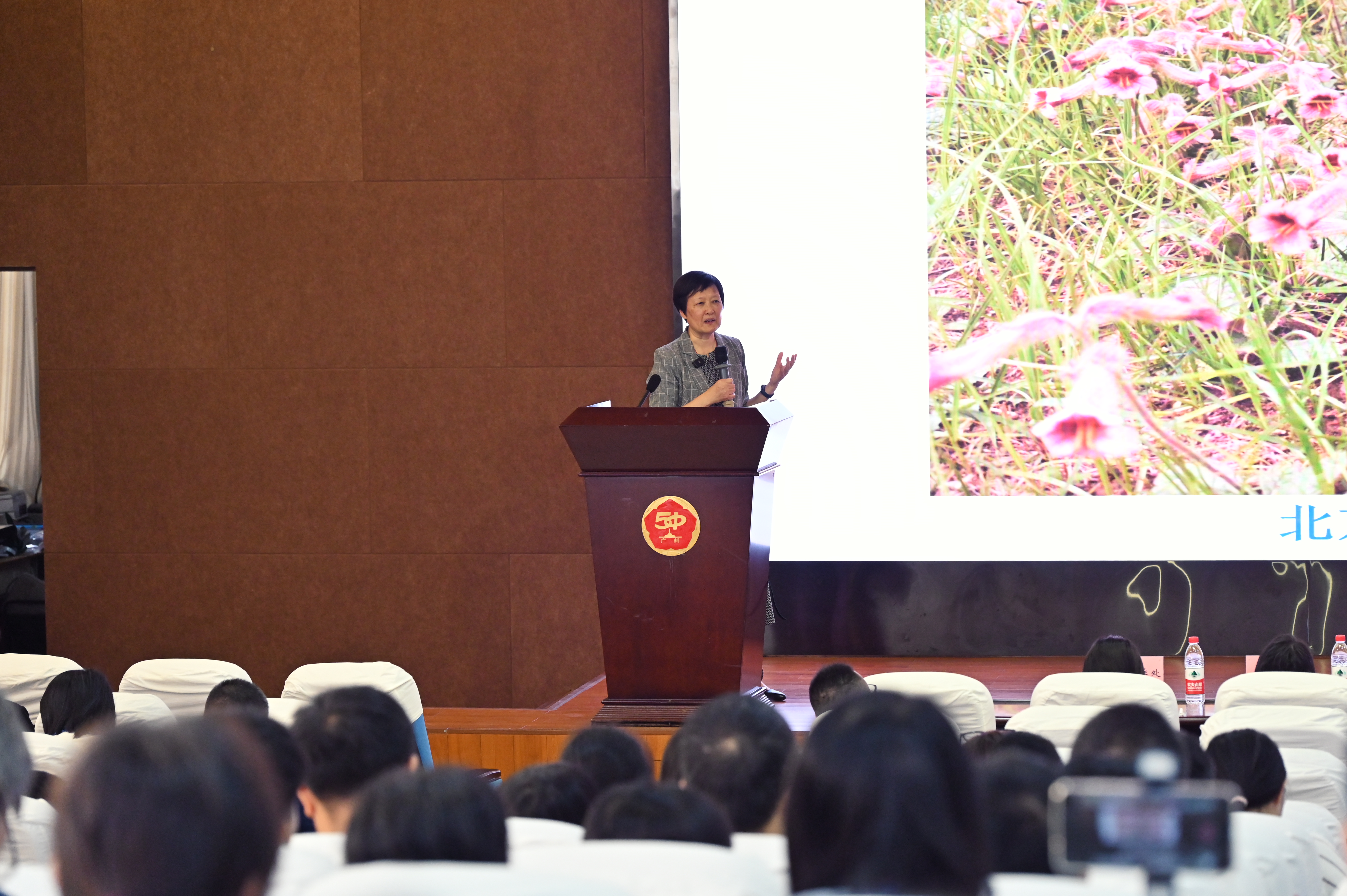 北京大学顾红雅教授作主题报告.JPG